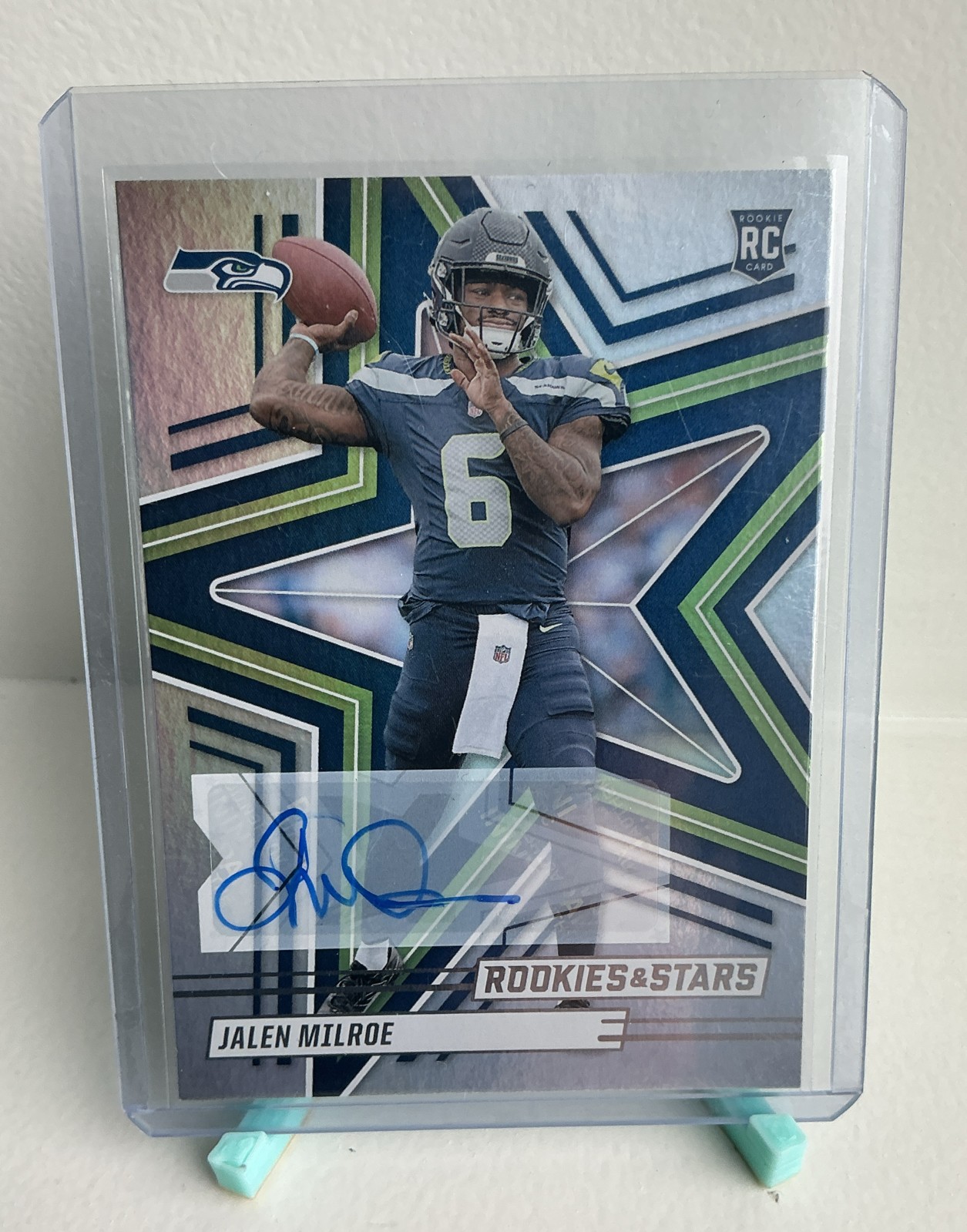 2025 Panini Rookies & Stars - Rookies Jalen Milroe #132 Signatures (AU, RC)