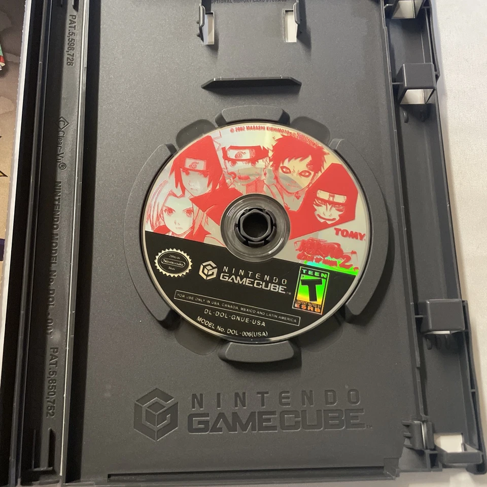Naruto: Clash of Ninja 2 Nintendo GameCube 2006 Complete in Box CIB. Tested! - Image 4 of 4