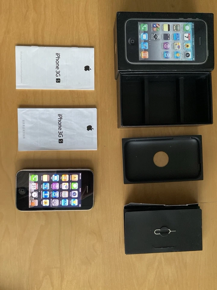 Apple iPhone 3G - 8GB - Schwarz (Ohne Simlock) A1241 (GSM), Foto 1 von 5