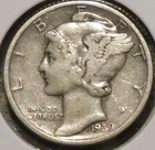 Silver Dime - Mercury - 1939 [127]