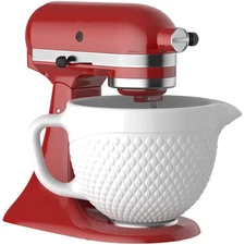 Ceramic Mixing Bowl – 5 Quart – Compatible with 4.5 & 5 Qt Tilt-Head