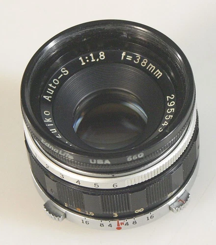 OLYMPUS PEN F FT 38MM F 1.8 LENS ZUIKO FIT NEX 3 5 5N 7 M4/3 E PL3 P2 P3 CAMERA 