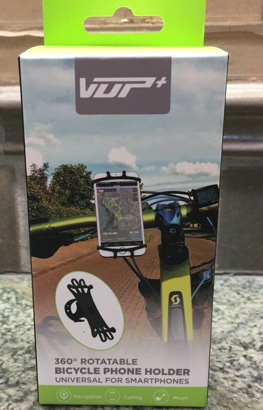VDP+ 360 Degree Rotatable Bicycle Universal Smartphone Phone Holder **NEW**
