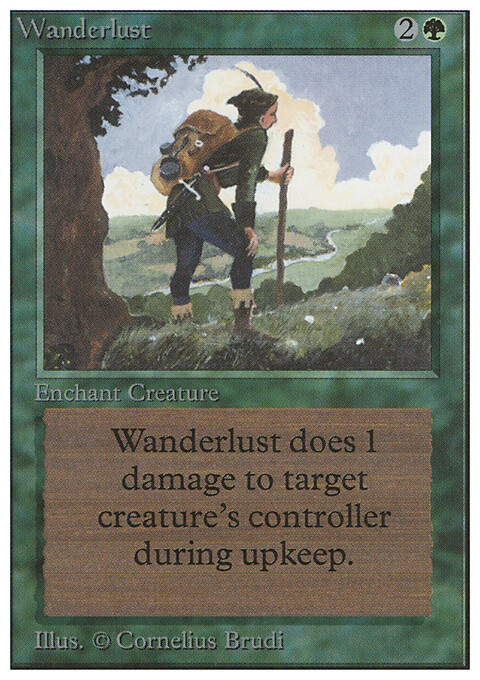 MTG Magic the Gathering Wanderlust (227/302) Unlimited Edition HP