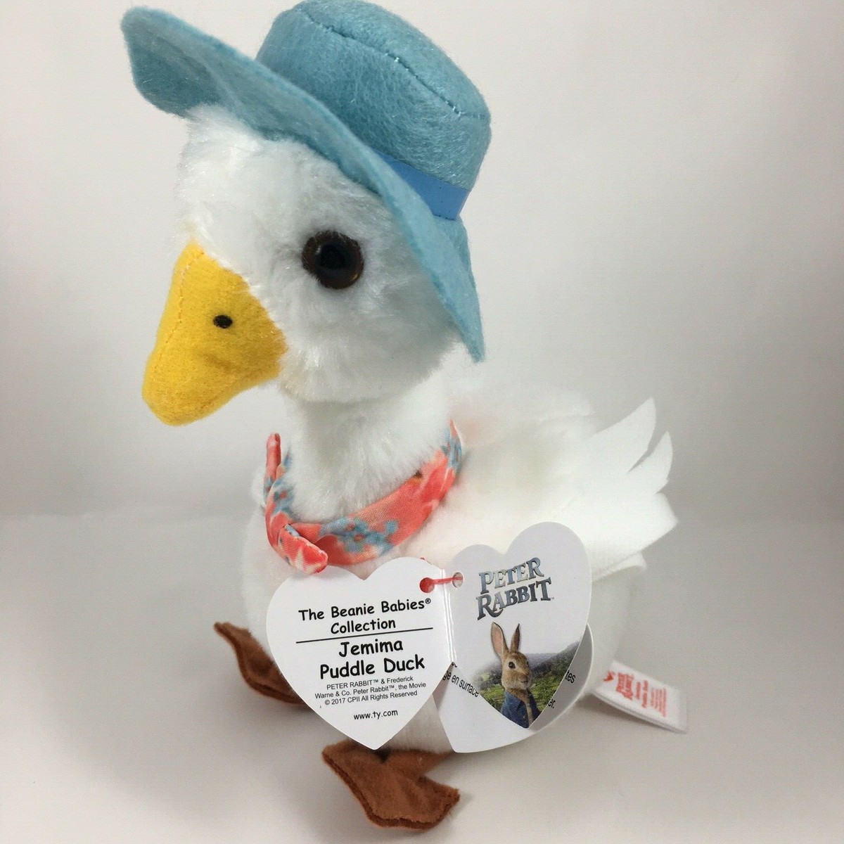 TY Beanie Baby JEMIMA Puddle Duck (Peter Rabbit Movie) 8