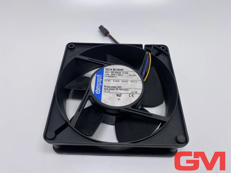 EBM Papst Server-Lüfter 5214 N/19HHI server fan 27V DC 500mA Var. 624 5988950T01 - Image 3 of 4