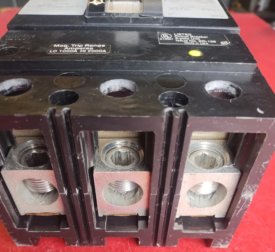 KIJ34125 3P 480V 125 A CURRENT LIMITING BREAKER  1 YEAR WARRANTY REFURBISHED SQD - Image 2 of 4