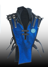 The new Mortal KOmbat cosplay costume/ blue scorpion tabard