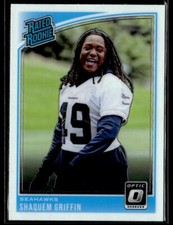 2018 Donruss Optic 196 Shaquem Griffin Seattle Seahawks RC Football Card