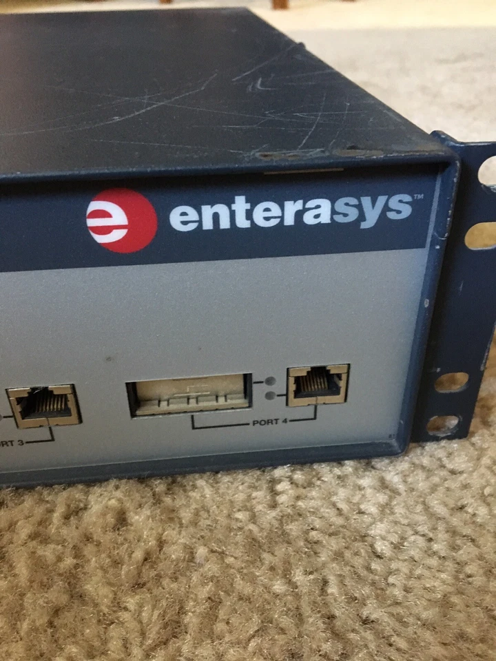 ENTERASYS RBT-8400 ROAMABOUT 4 PORT GIGABIT WIRELESS MANAGED SWITCH, WORKING - Image 2 of 4
