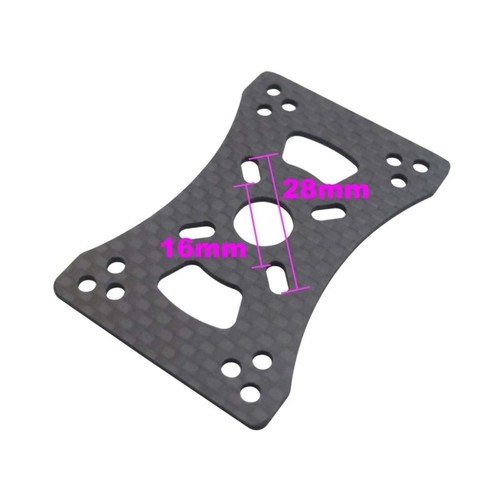 3K CF Motor Mount set for 25mm Arm Tube Quadcopter Hexacopter Multirotor - Picture 2 of 3