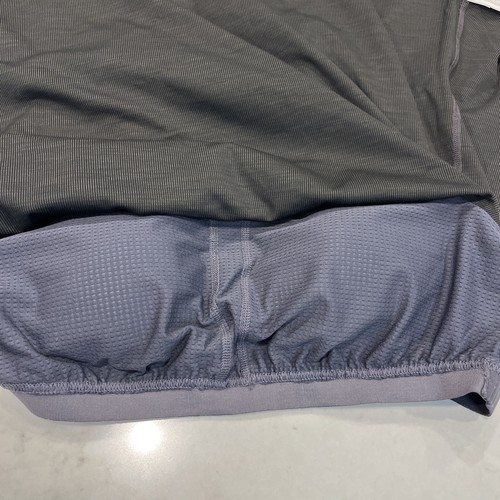 PrAna Becksa Tank Plus Black Heather 1X UPF 50 Shelf Bra Compression Stretch NWT - Picture 9 of 9