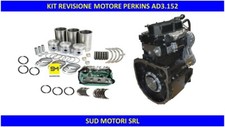 Kit Moteur Perkins AD3.152 Overhaul Reconditionné Neuf Pistons Joints