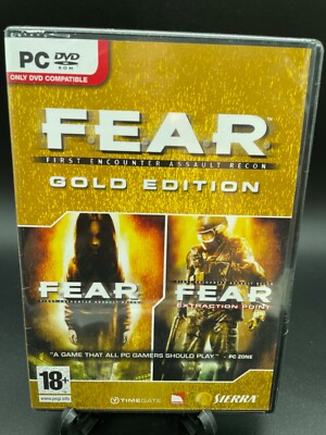 Fear/F.E.A.R. Gold Edition -English- PC CD-ROM - OVP/ Boxed - Neu/New/Sealed