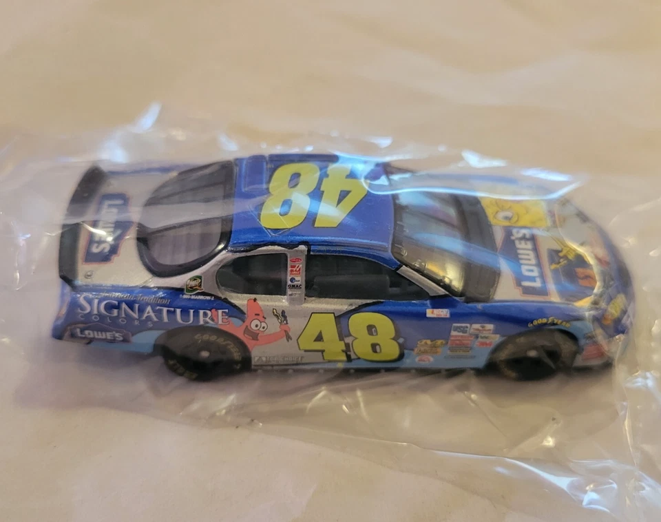 #48 Jimmie Johnson/ Lowe's Spongebob 1/64 Signature Colors PVC package - SEALED - Image 2 of 3