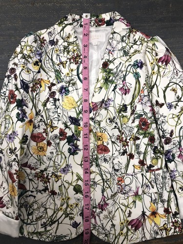 Gucci Girls Flowered Blazer Size 8 - Picture 15 of 22