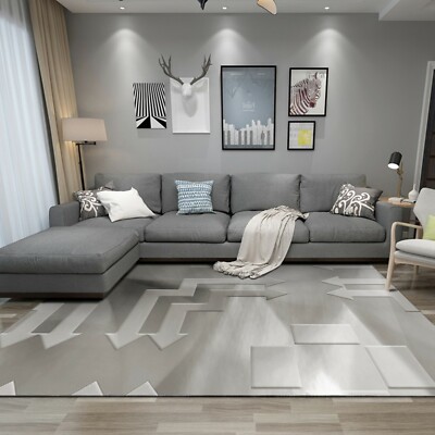 3D Grey Graphics NAO2600 Game Rug Mat Elegant Photo Carpet Mat Fay