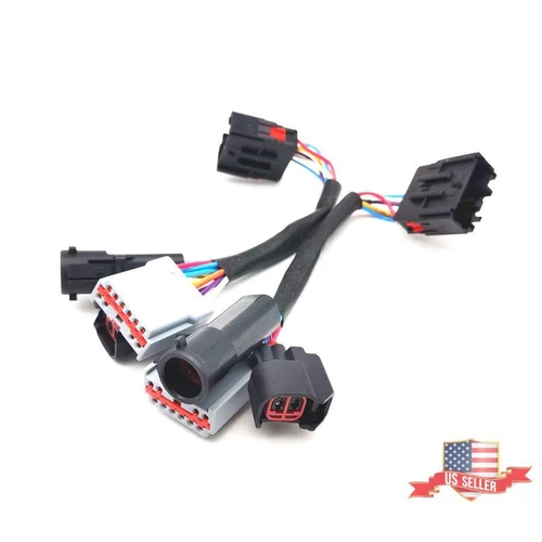 For 99-07 Ford F-250 F-350 F-450 F-550 Mirrors Power Adapter Wiring Harness Pair