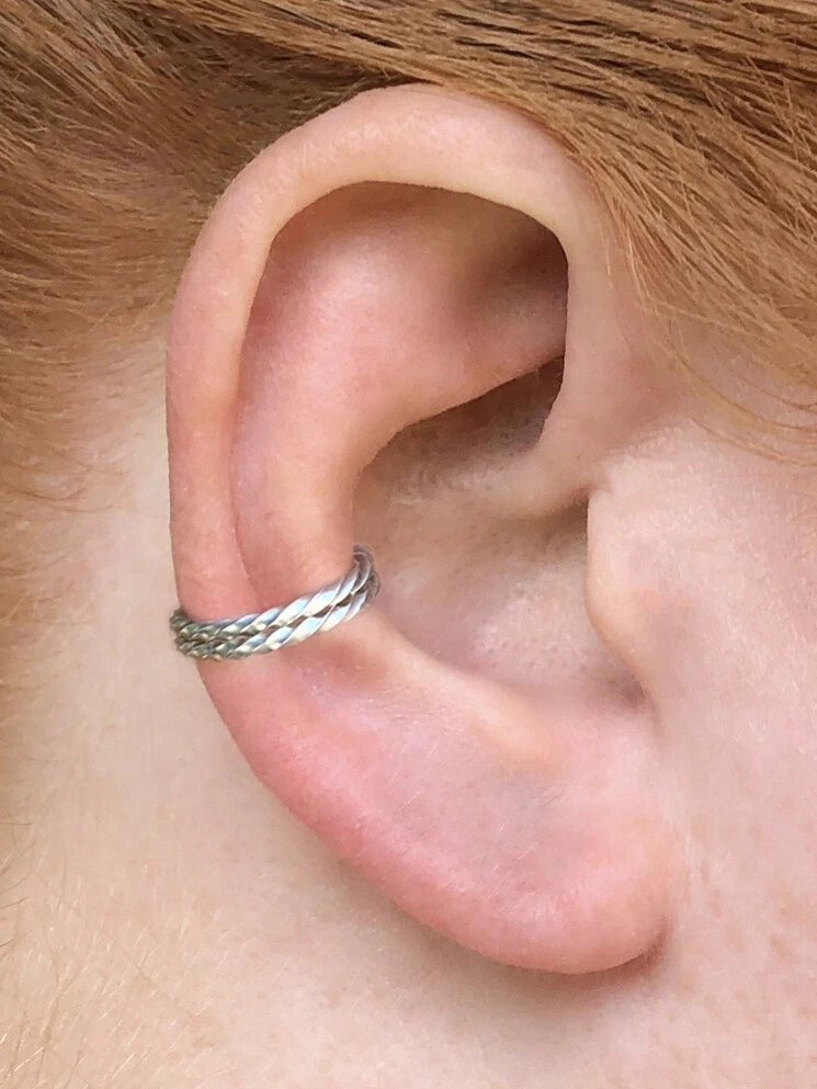 Sterling silver shop conch hoop
