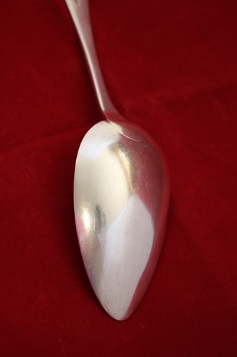 Sterling Shell Leaf 8 1/2" Tablespoon (Serving) 13t CH Maker (1856) 55g - Picture 14 of 16