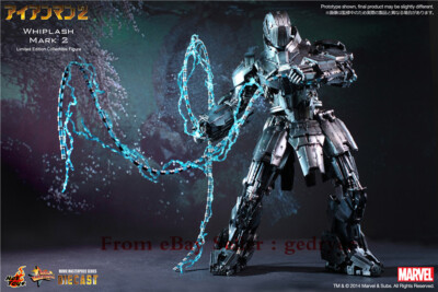 HOTTOYS HT 1/6 MMS237D06 Iron Man 2 Whiplash 2.0 Alloy Die-Casting