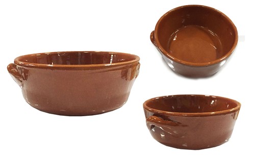 12 tegamini pentola tegame in terracotta per cottura in qualsiasi tipo di  forno | eBay