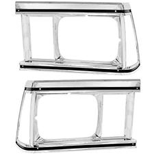 1981 Chevy El Camino Malibu Headlight Door Bezels Pair RH+LH 2 PCS New Dii