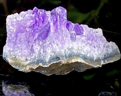 Schöner Amethyst Cluster Kristall lebendig hohe Reinheit natürliches lila Exemplar