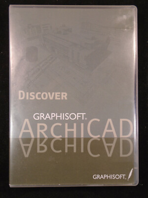 DISCOVER GraphiSoft ArchiCAD 8 TUTORIAL+DEMO RARE/VHTF Windows/MAC CD-ROM Englis