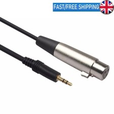 Designo XLR 3-Pin Female to 3.5mm TRS Male Audio Cable –1.5M
