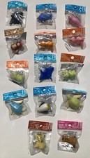 Sealed Japan Iwako Eraser Sea Wild Animals Zoo Forest Lot of 14 Japanese