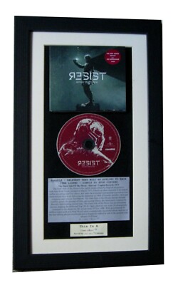 WITHIN TEMPTATION Resist+CLASSIC CD Album TOP QUALITY FRAMED+EXPRESS GLOBAL SHIP