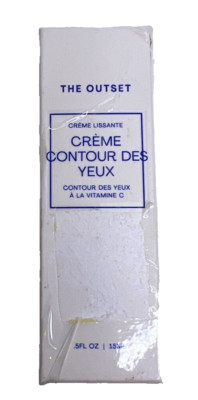 The Outset Smoothing Vitamin C Eye Expression Lines Cream 0.5 oz