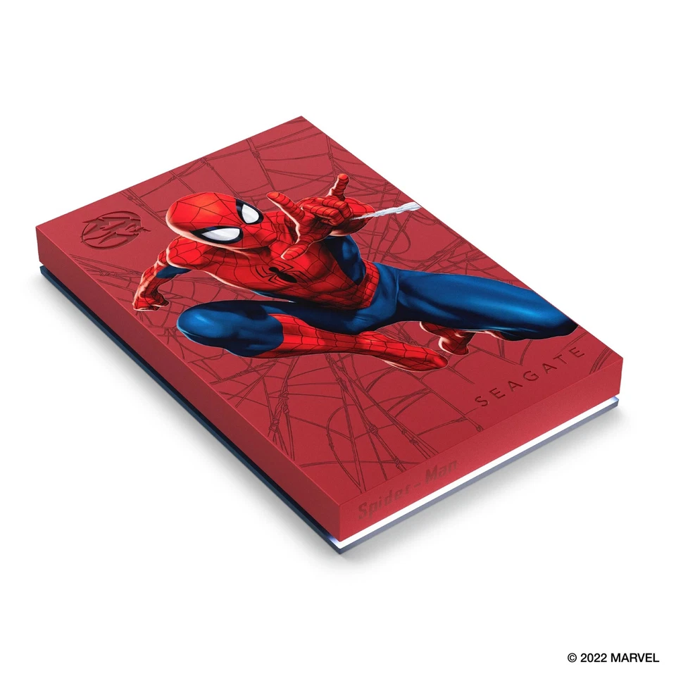 Disco duro externo para juegos Seagate FireCuda 2 TB *EDICIÓN ESPECIAL SPIDER-MAN* Foto 4 de 4