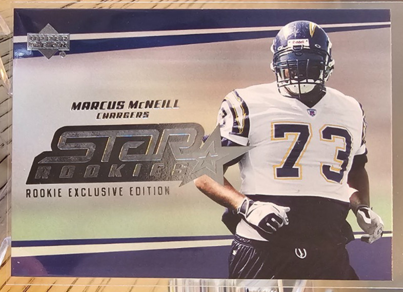 2006 Upper Deck Marcus McNeill RC #261 Chargers
