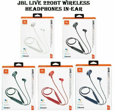 JBL HARMAN Live 220BT Wireless Neckband with Built-in Remote and Microphone  | eBay