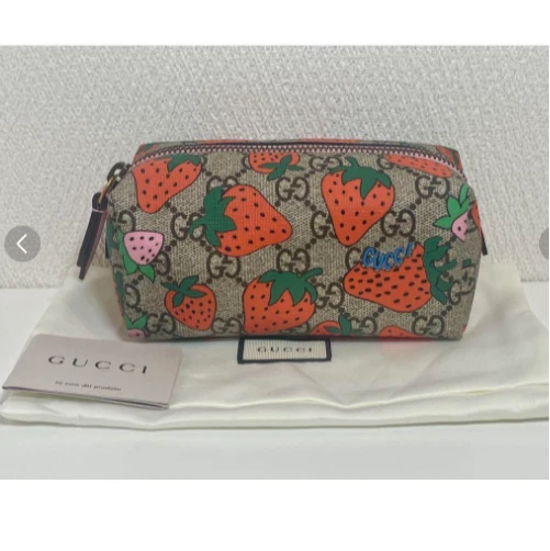 Gucci Accessory Collection Cosmetic Pouch Bag