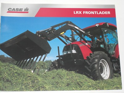 Case IH Tractors LRX Front Loader Brochure from 03/2005 (Case 2)