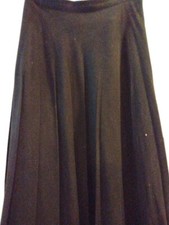 Tailored Pleated Tweed Skirt