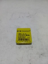 LOT OF 5 BUSSMANN MDA-10-R FUSE, CARTRIDGE (E1A4)