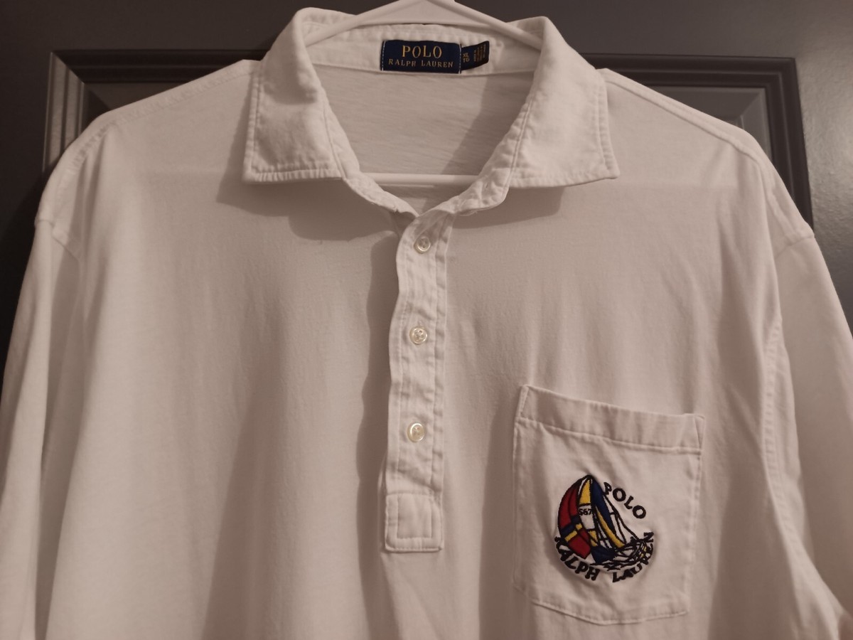 Polo Ralph Lauren Regatta Sailing Yacht 92 93 Sport Bear Cross