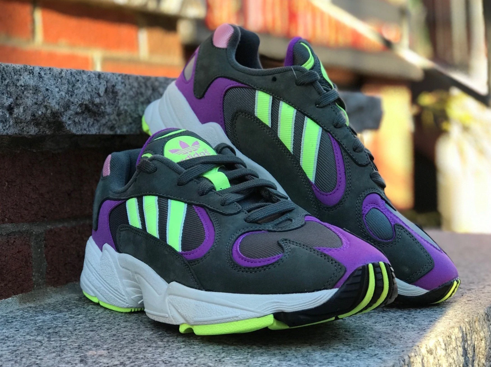 forligsmanden lejer salt ADIDAS Yung-1 BLACK LEGEND IVY NEON GREEN PURPLE WHITE GREY BD7655 Mens  11.5 NIB | eBay