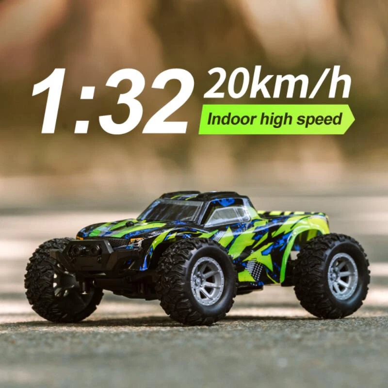 4WD RC Car Led Lights 2.4G Radio Remote Control Off-Road Buggy For Children Gift - Image 2 of 4