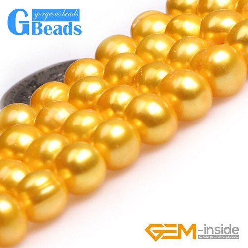 Freshwater Pearl Beads Stone Near Round Spacer Beads For Jewelry Making15" 8-9mm - Picture 45 of 53
