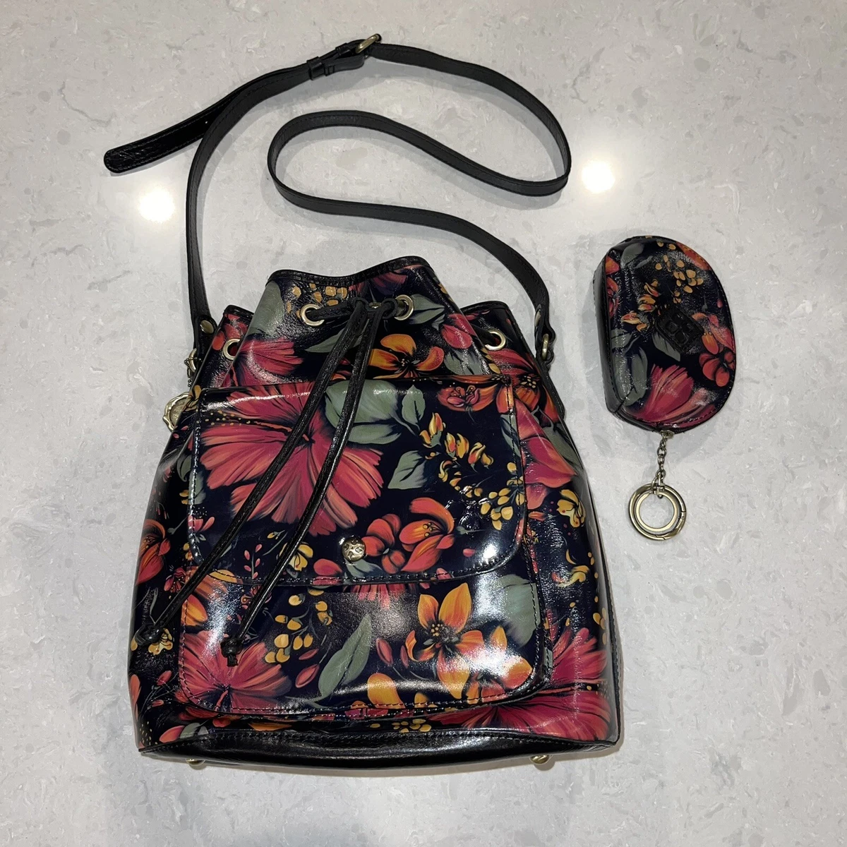 Bucket & Drawstring Bag Floral Large Bags & Handbags for  display picture 2