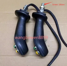 5-button button handle excavator modified wood grabber controllever