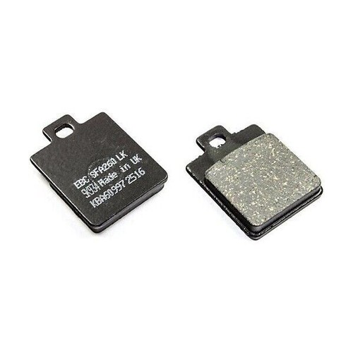 EBC Organic FRONT Disc Brake Pads (1 Set) Fits DERBI SONAR 150 (2009 to 2010) - Picture 5 of 7