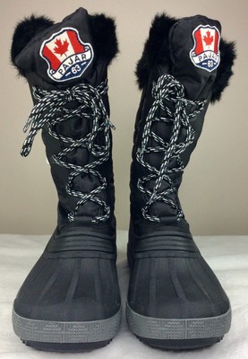 zip up snow boots