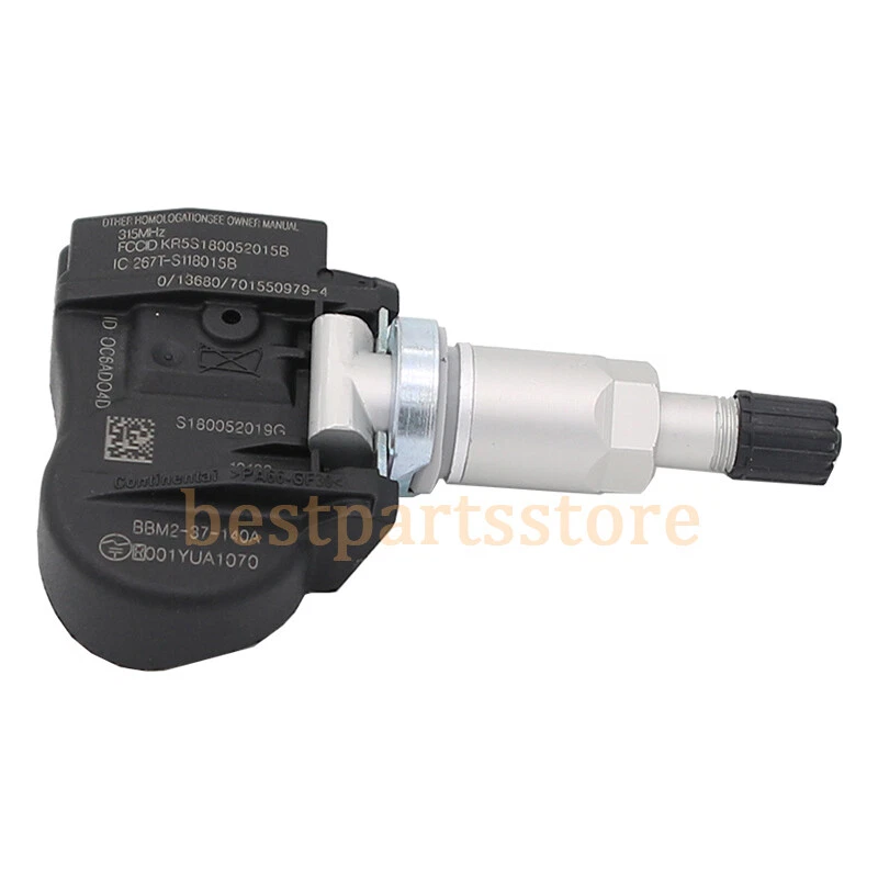 For 2007-2012 Mazda 3 4 CX-7 CX-9 Tire Pressure Sensor Set(4) GN3A37140A 315 MHz Foto 2 de 4