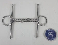Coronet Double Wire Full Cheek Snaffle Bit New Unused w/ Tag